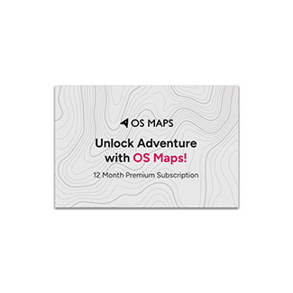 OS Maps Premium 12 month Subscription Gift Card